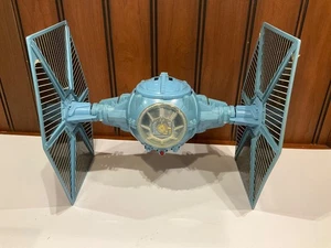 Vintage Original Star Wars 1982 Vintage Imperial Blue Tie Fighter Working Light - Bild 1 von 12