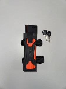 ABUS Bordo 5700 uGrip Black Folding Lock 80cm with 2 Keys and Holder - Picture 1 of 4