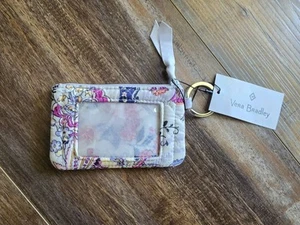 Estuche y anillo de identificación con cremallera de algodón Vera Bradley - Sueño colibrí - Nuevo con etiquetas - - Imagen 1 de 1