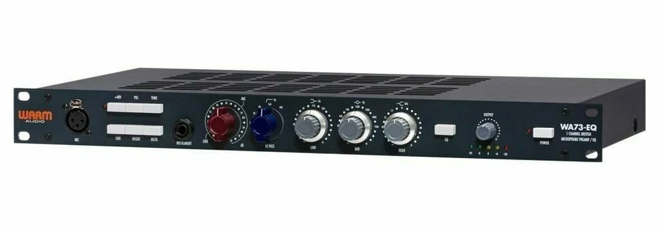 Warm Audio Single Channel British Mic Preamp & Equalizer - WA73-EQ - Image 1 of 4