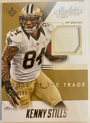 2014 Panini Absolute - Tools of the Trade Kenny Stills #TT-KS /199 (MEM) - Image 1 of 2