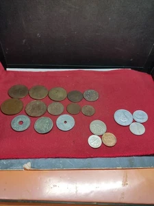 Peseta, dime/cent, lot of coins from some Coutries, C074 - Bild 1 von 19