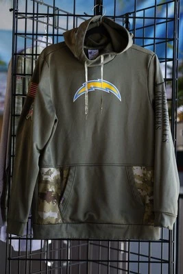 Nike NFL Chargers Salute to Service On-Field Therma-Fit Hoodie Men’s M Camo - Image 1 of 4