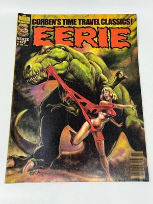 Revista de quadrinhos Eerie 97 ficção científica terror monstro estranheza vintage 1978 - Imagem 1 de 4