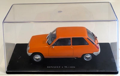 RENAULY 5 TL 1972 - AUTO VINTAGE - HACHETTE - 1:24 - Immagine 1 di 3