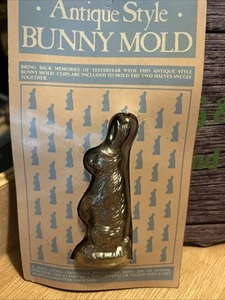 Vintage New Old Stock In Original Package Easter Bunny Rabbit Chocolate Mold - Picture 1 of 7