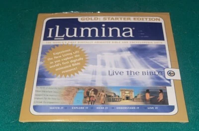 ILumina Gold Starter Edition Live the Bible Animated Bible Software 2004 Sealed - Image 1 of 3