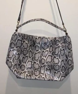 Cole Haan Addey Hobo Doble Correa - Bolso de Hombro Serpiente - Nuevo Sin Etiquetas - Imagen 1 de 1