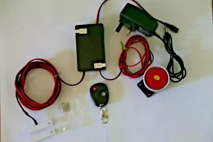 Shed Alarm, door magnet 12v/240v security system Shed, Lock up remote option - Picture 1 of 6