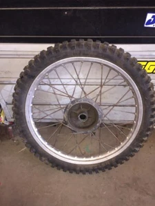 1981 Yamaha Yz 465 Front Wheel Assembly Used - Picture 1 of 2