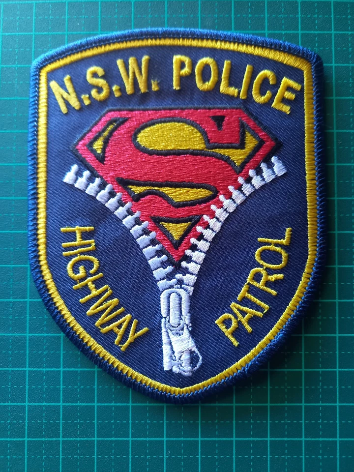 Police patch, social NSW, Highway Patrol, 11cm X 8.5cm - image 1 of 1