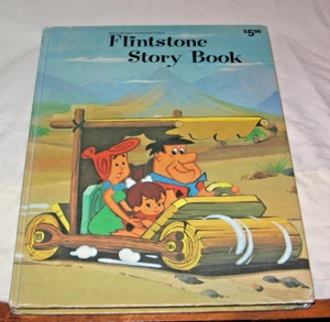 FLINTSTONE STORY BOOK : Hanna-Barbara Authorized Edition by Horace J. Elias 1974 - Picture 1 of 5