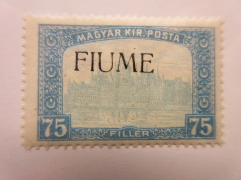 FIUME Scott 14 MINT NEVER HINGED Cat $24 Cover