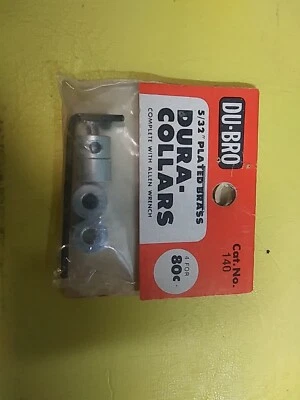 DU-BRO Dura-Collars 5/32 (4) DUB140 NOS - Image 1 of 2
