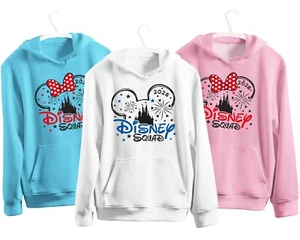Disneyland Squad Hoodie Mickey Minnie Family Vacation Holiday Trip 2025 Jumpers - Picture 1 of 9