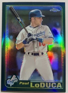 Paul LoDuca 2001 Topps Chrome Retrofractor Refractor #T92 LA Dodgers Lo Duca ESE - Picture 1 of 2