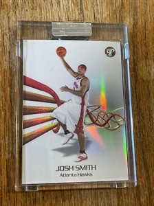 JOSH SMITH 2004-05 TOPPS PRISTINE REFRACTORS #122 UNCIRCULATED ENCASED  /599 SP