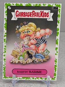 2024 Garbage Pail Kids Green BARFIN BARBIE #35A - Picture 1 of 4