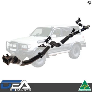3 Inch Full Exhaust With Hotdog For Toyota Landcruiser 80 Series 4.2L 1HD - Picture 1 of 3