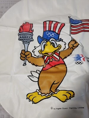 Vintage Los Angeles Olympics 1984 Seat Cushion Inflatable 14" RARE!! - Image 1 of 4