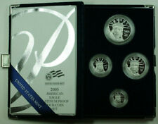 2005 American Eagle Platinum Proof 4 Coin Set in Box w/ COA