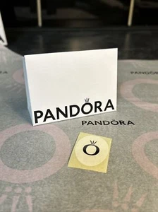 Pandora Pop up Charm, Earrings, Ring Gift Box & Tissue Paper & Sticker