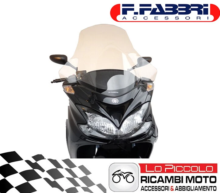 FABBRI PARAVENTO PARABREZZA ALTO INVERNALE YAMAHA MAJESTY 400 2009 2010 2011 - Immagine 1 di 1