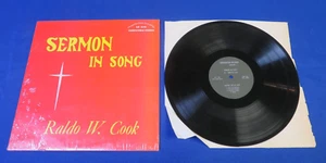 Sermon in Song--Raldo W. Cook--Record LP Vinyl--Inspirational--LPS 338 - Imagen 1 de 7