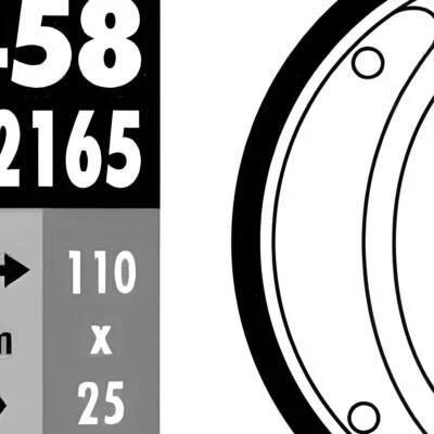 Zapatas de freno traseras Galfer MF458G2165 OEM para Yamaha Neos XC TR R Cygnus - Imagen 1 de 4
