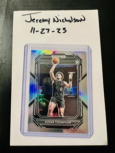 2023-24 Panini Prizm Draft AUSAR THOMPSON SILVER Prizm Rookie RC #17