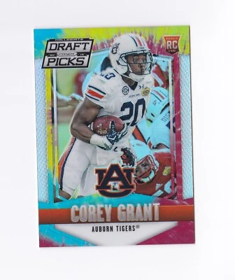 2015 Panini Prizm Draft Picks Prizms Tie Dyed #170 Corey Grant RC Auburn Jaguars - Image 1 of 2