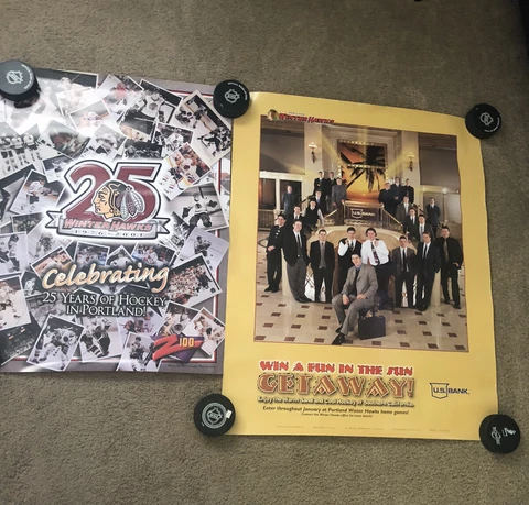 Portland Winterhawks Poster Lot Cover