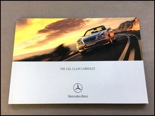 2002 Mercedes Benz CLK-Class CLK320 CLK430 Cabriolet 64page Car Brochure Catalog Foto 1 de 4