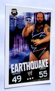 2009 WWE Topps Slam Attax Evolution TCG #161 EARTHQUAKE Legends Cards - Picture 1 of 3