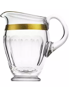 Lady Hamilton Gold von Moser 50,7 Unzen Krug 8,66" hoch NEU NIE BENUTZT Tschechische Republik - Bild 1 von 2
