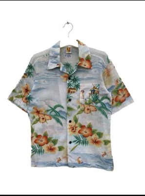 Vintage Hang Ten Gold Tag Hawaiian Shirt - Image 1 of 4