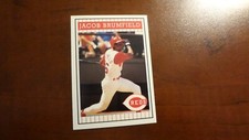 1993 KAHN'S CINCINNATI REDS JACOB BRUMFIELD  BASEBALL CARD