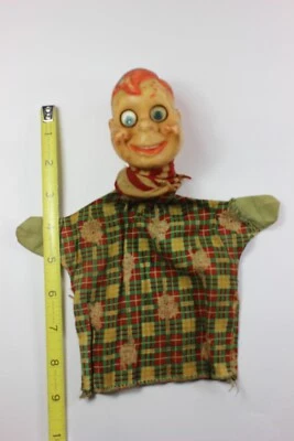 20 世纪 50 年代 Howdy Doody 电视 长袖方格恤衫 — 第 1/4 张图片