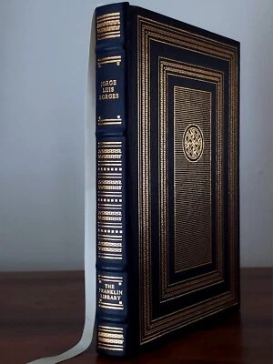 Franklin Library Ficciones как новая Хорхе Луис Борхес Кожа Коллекционная Классика - Изображение 1 из 4
