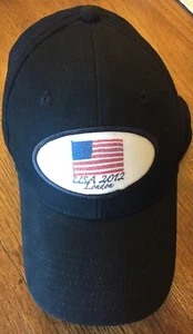 USA 2012 Summer Olympics London cap with American flag by OTTO adjustable hat - Picture 1 of 7