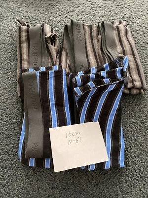 5 Pack Fruit of the Loom Men's Coolzone Boxer Briefs, Stripe,size XL,gray/blue - Image 1 of 4