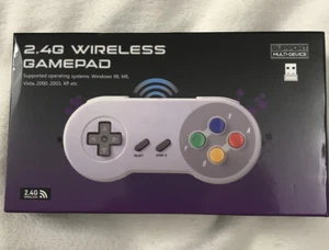 Kabelloses Super Nintendo SNES Retro Controller Gamepad für PC MAC Raspberry Pi - Bild 1 von 4