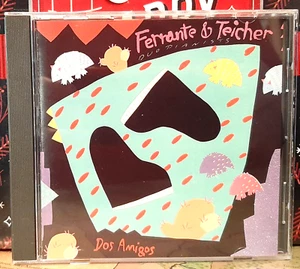 FERRANTE & TEICHER / DOS AMIGOS CD (1988) AVANT GARDE RECORDS ~ LATIN PIANO - Picture 1 of 3