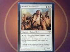 Thraben Doomsayer - Dark Ascension - Magic the Gathering MtG Tracked