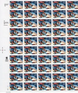 1992 29 cent Olympic Baseball full Sheet of 50, Scott #2619, Mint NH - Picture 1 of 1