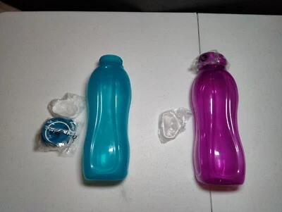 NEW Tupperware Large Eco Plastic Water Bottle 1.5L w/Carry Handle 50oz FREE SHIP - Image 1 of 4