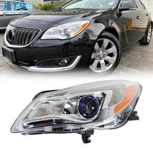Left Side Headlight For Buick Regal 2014-2017 Projector Halogen Chrome Housing - Bild 1 von 11