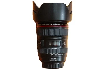 Lente zoom Canon EF 24-105 mm F/4L IS USM Foto 1 de 4