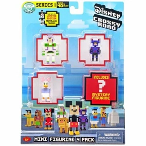 Disney Crossy Road Serie 1 Mini Figur 4 Stück mit Mystery Buzz Hiro Daisy - Bild 1 von 1