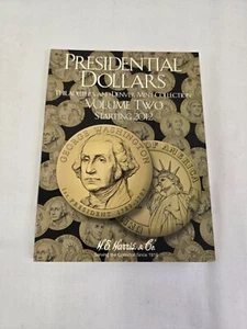 H E Harris Presidential Dollars Folder-2012 to 2016 Vol #2 New Book #2278 - Picture 1 of 7